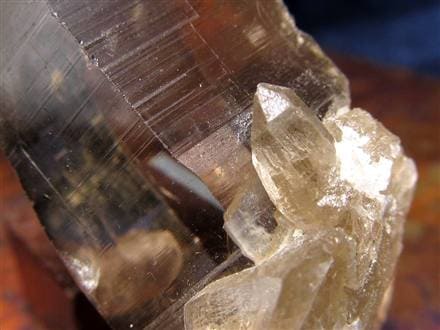 ヒマラヤ スモーキー クォーツ ガウリシャンカール 原石 ポイント