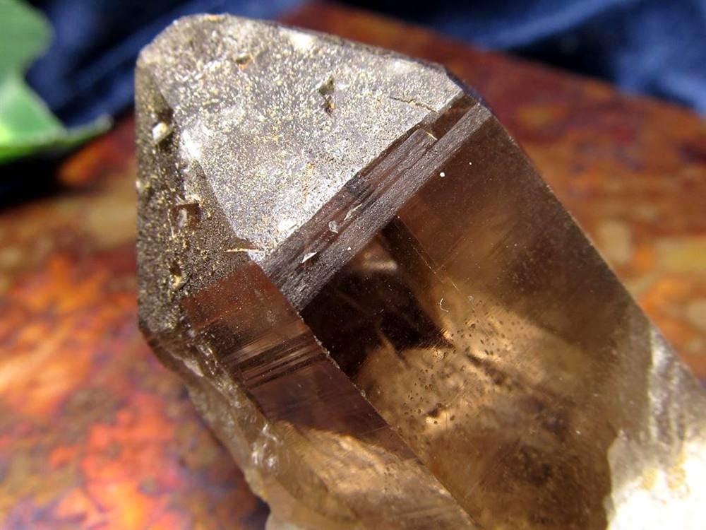 ヒマラヤ スモーキー クォーツ ガウリシャンカール 原石 ポイント