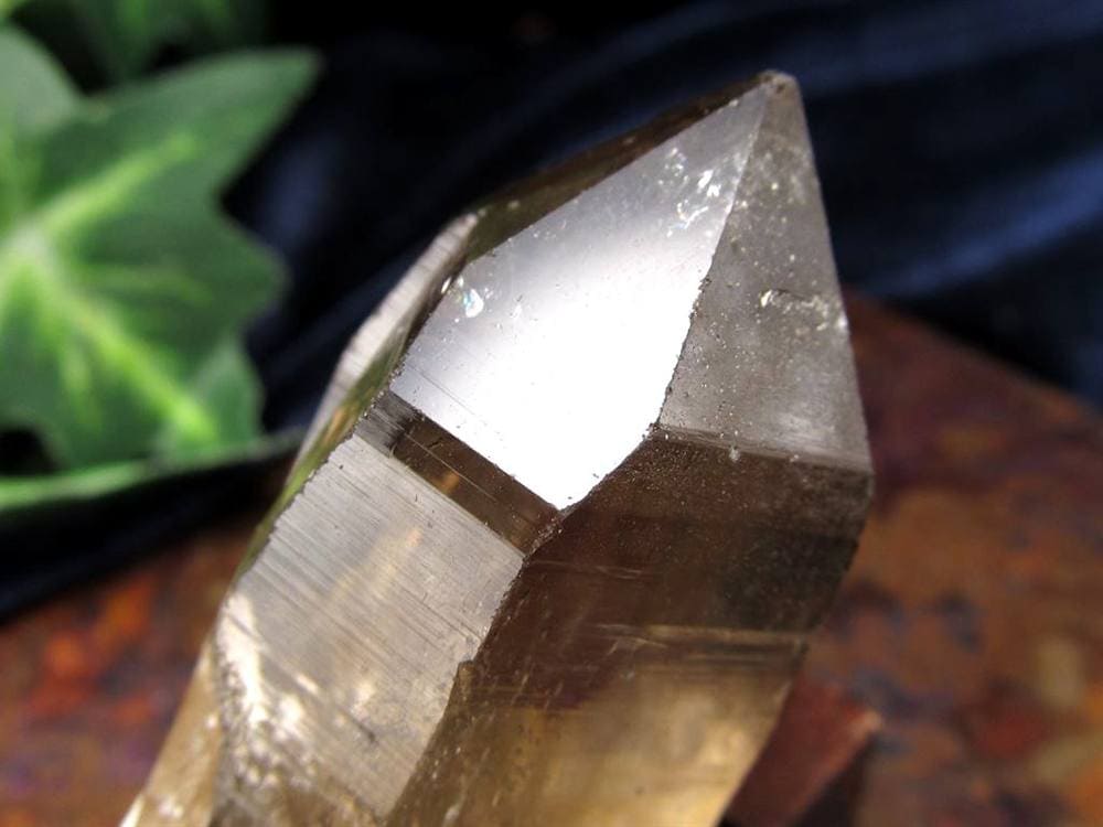 ヒマラヤ スモーキー クォーツ ガウリシャンカール 原石 ポイント