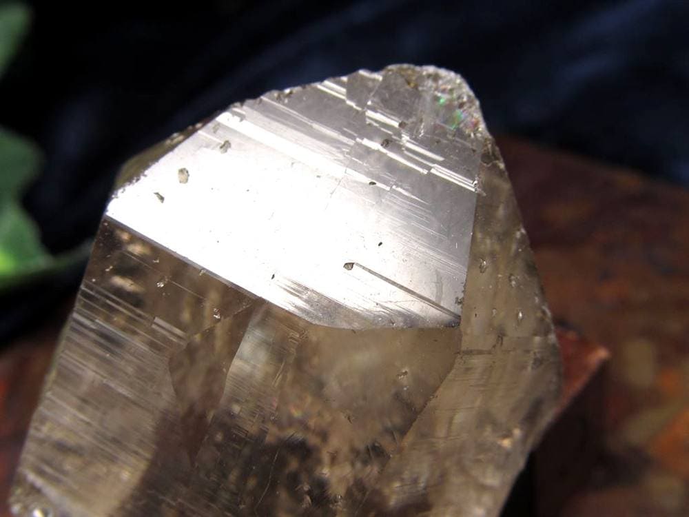 ヒマラヤ スモーキー クォーツ ガウリシャンカール 原石 ポイント