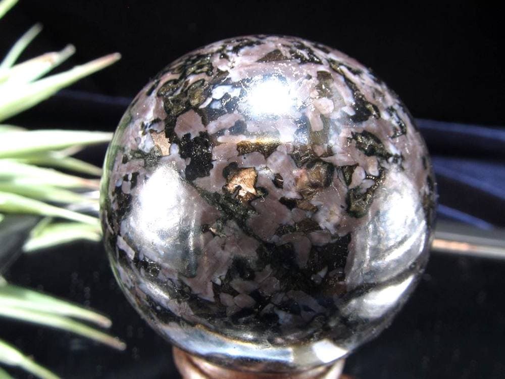 インディゴガブロ 斑糲岩 はんれいがん 丸玉