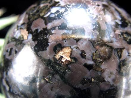 インディゴガブロ 斑糲岩 はんれいがん 丸玉