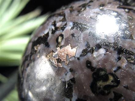 インディゴガブロ 斑糲岩 はんれいがん 丸玉