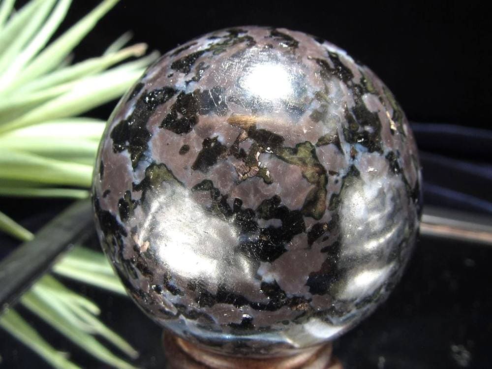 インディゴガブロ 斑糲岩 はんれいがん 丸玉