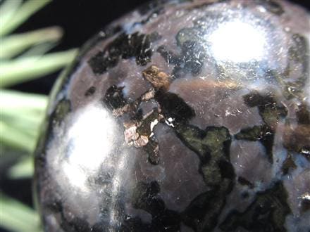 インディゴガブロ 斑糲岩 はんれいがん 丸玉