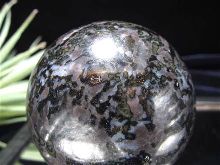 インディゴガブロ 斑糲岩 はんれいがん 丸玉