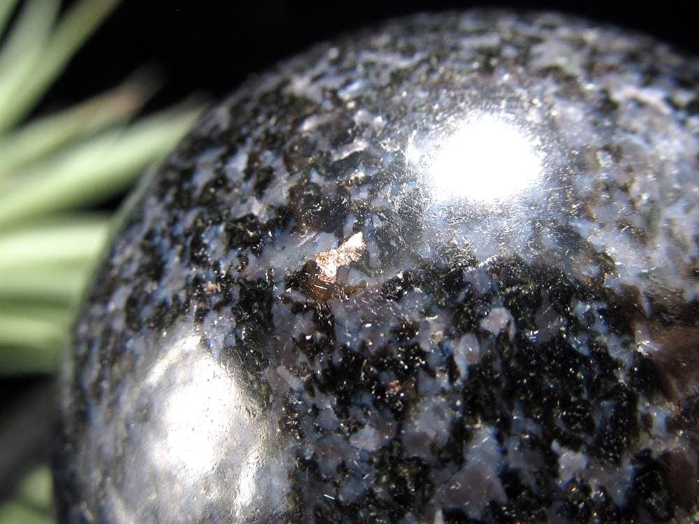 インディゴガブロ 斑糲岩 はんれいがん 丸玉