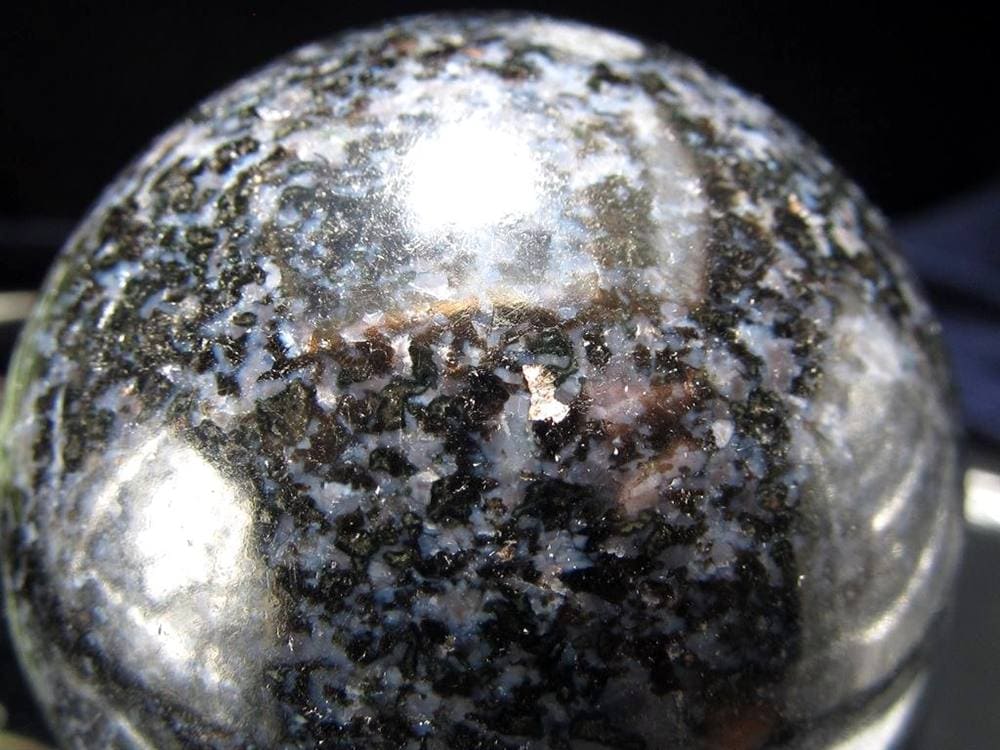 インディゴガブロ 斑糲岩 はんれいがん 丸玉