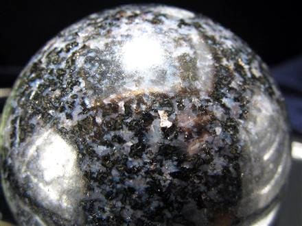 インディゴガブロ 斑糲岩 はんれいがん 丸玉