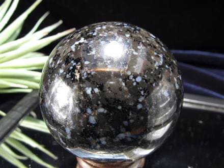 インディゴガブロ 斑糲岩 はんれいがん 丸玉