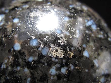 インディゴガブロ 斑糲岩 はんれいがん 丸玉