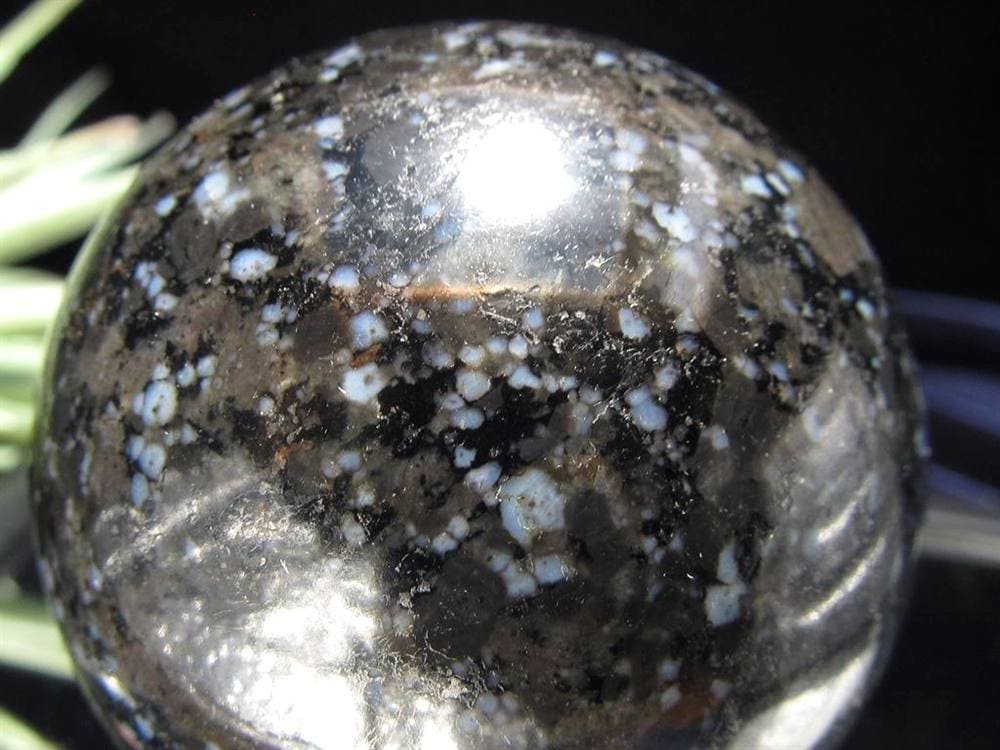 インディゴガブロ 斑糲岩 はんれいがん 丸玉