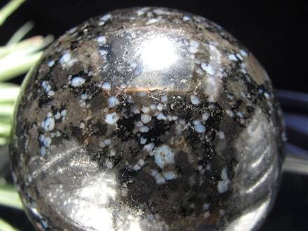 インディゴガブロ 斑糲岩 はんれいがん 丸玉