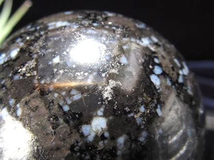 インディゴガブロ 斑糲岩 はんれいがん 丸玉