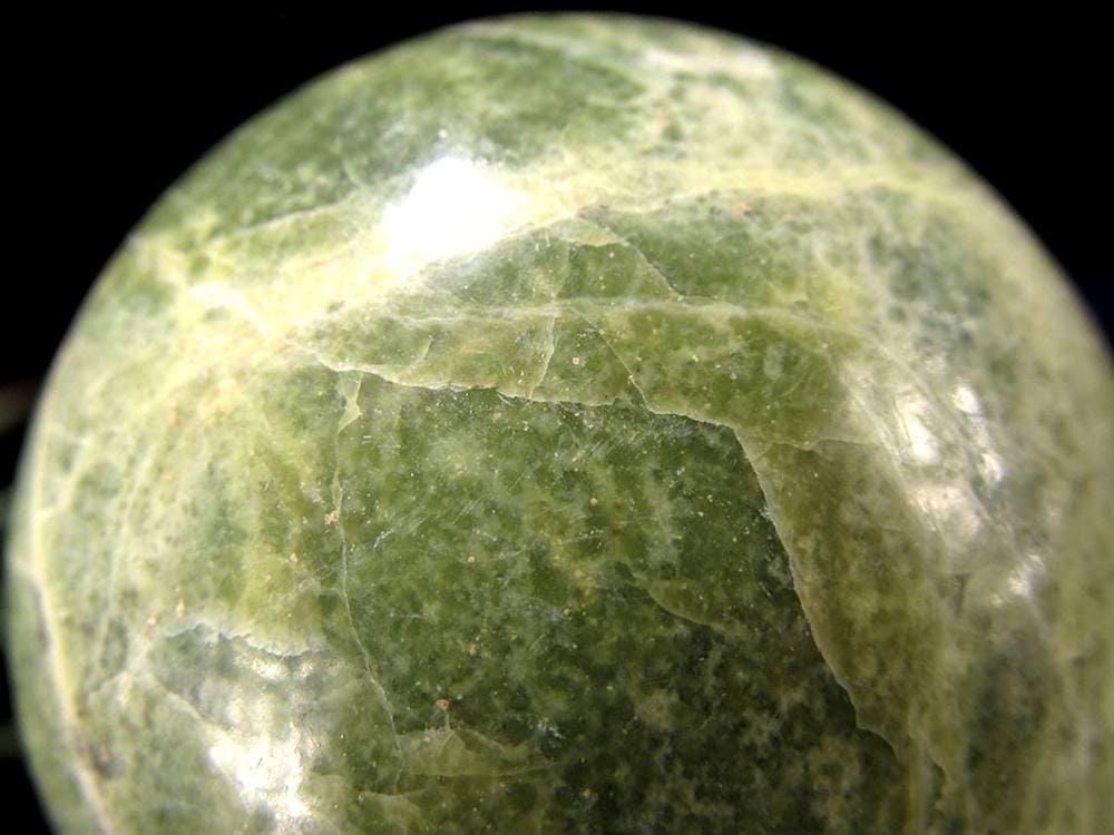 インフィナイト サーペンティン 蛇紋石 丸玉 置物 南アフリカ