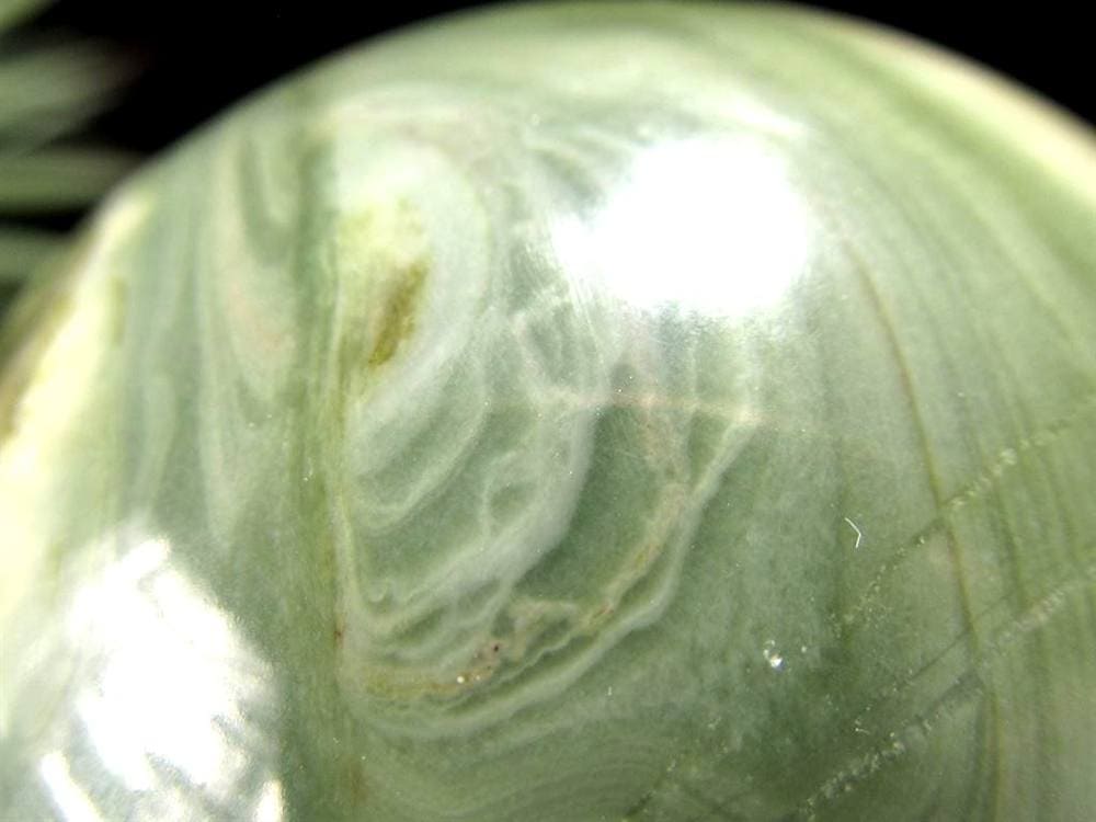 インフィナイト サーペンティン 蛇紋石 丸玉 置物 南アフリカ