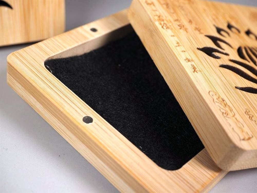 香炉 竹製 マグネット開閉 お香 バンブー香炉