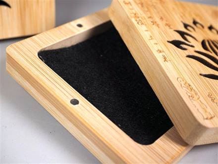 香炉 竹製 マグネット開閉 お香 バンブー香炉