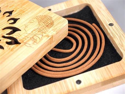 香炉 竹製 マグネット開閉 お香 バンブー香炉