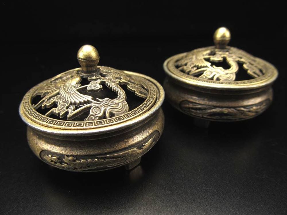 渦巻香 香炉 メタル香炉 浄化 インテリア