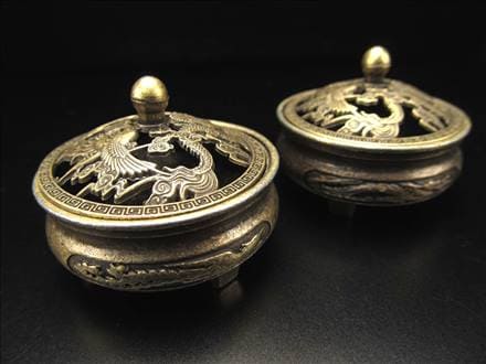 渦巻香 香炉 メタル香炉 浄化 インテリア