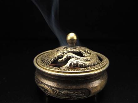 渦巻香 香炉 メタル香炉 浄化 インテリア