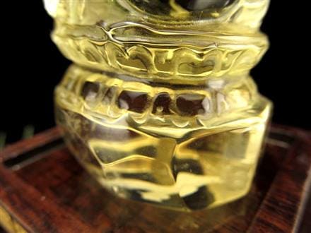 ガネーシャ シトリン 彫刻置物 夢をかなえる象 天然石