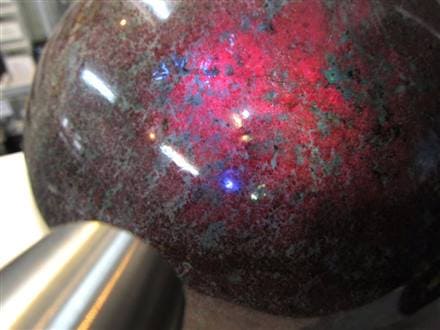 ルビーインカイヤナイト 丸玉 スフィア 巨大丸玉 