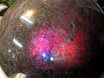 ルビーインカイヤナイト 丸玉 スフィア 巨大丸玉 