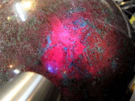 ルビーインカイヤナイト 丸玉 スフィア 巨大丸玉 