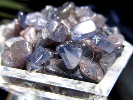 細石 チップ ちっぷ 天然石 アイオライト