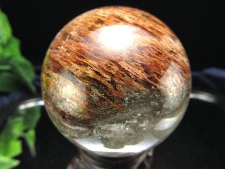 龍神ガーデンクォーツ 庭園水晶 丸玉 置物 ガーデンクォーツ ファントム