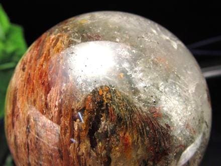 龍神ガーデンクォーツ 庭園水晶 丸玉 置物 ガーデンクォーツ ファントム