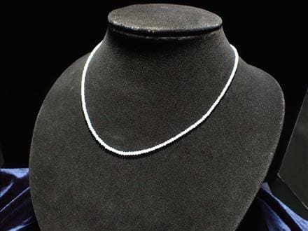 天然ホワイトダイヤモンド 天然ダイヤモンド ダイヤモンド ネックレス Silver925