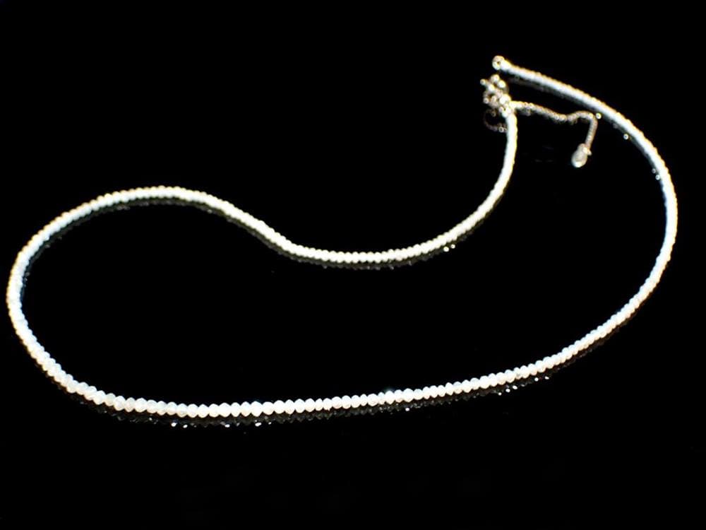 天然ホワイトダイヤモンド 天然ダイヤモンド ダイヤモンド ネックレス Silver925
