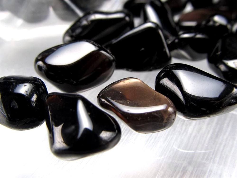 細石 チップ 黒水晶 モリオン 魔除け