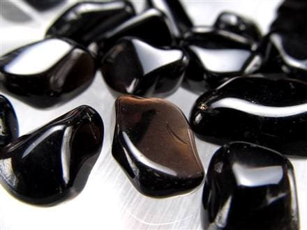 細石 チップ 黒水晶 モリオン 魔除け