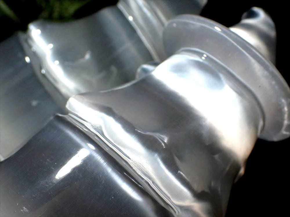 セレナイト 彫刻 置物 おばけ 幽霊