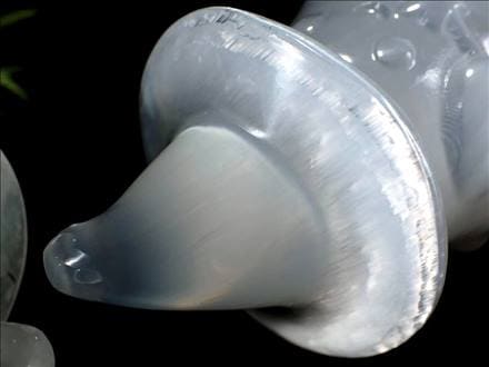 セレナイト 彫刻 置物 おばけ 幽霊