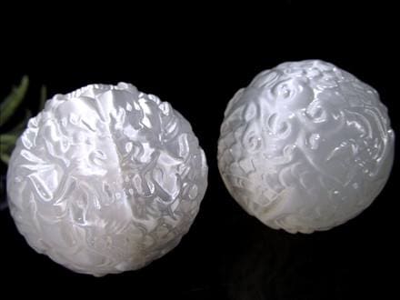 セレナイト 彫刻 置物 辰年 龍