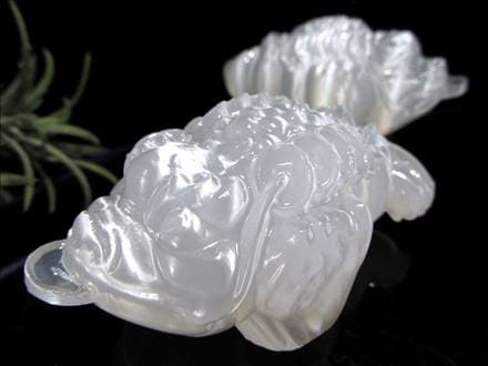 セレナイト 彫刻 置物 動物 ペンギン