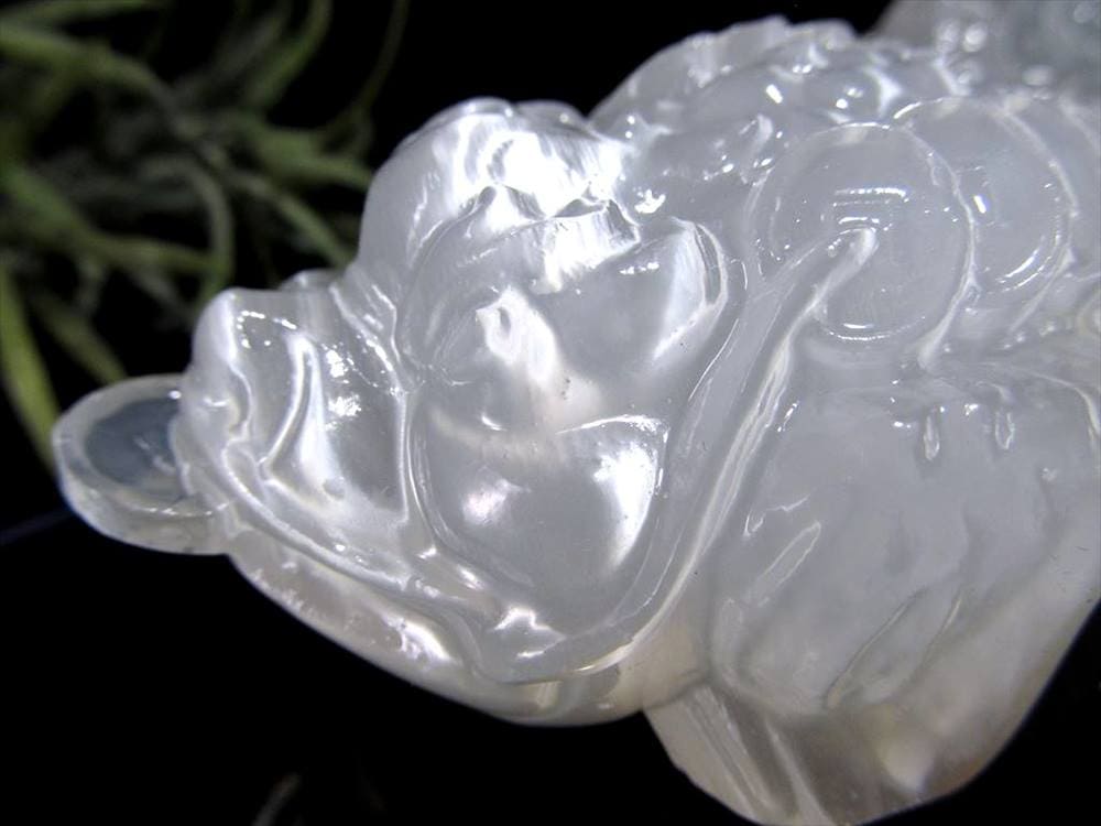 セレナイト 彫刻 置物 動物 ペンギン