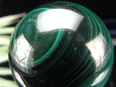 天眼 マラカイト 孔雀石 丸玉 置物 スフィア