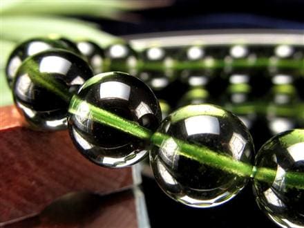 モルダバイト モルダウ石 ブレスレット 鑑別書付属 本物