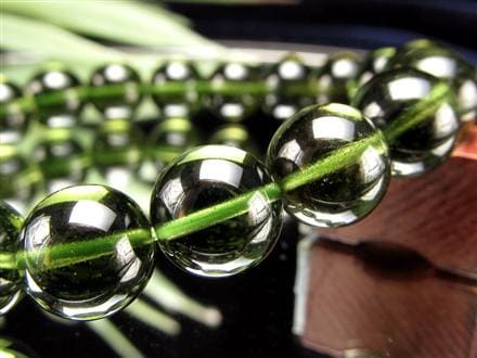 モルダバイト モルダウ石 ブレスレット 鑑別書付属 本物