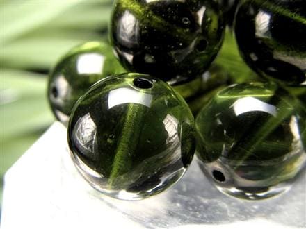 モルダバイト モルダウ石 ブレスレット 鑑別書付属 本物