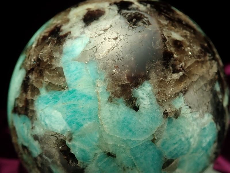 ✳️超稀少大玉✨【幸運を呼ぶ石】✨複数鉱物✨アマゾナイト