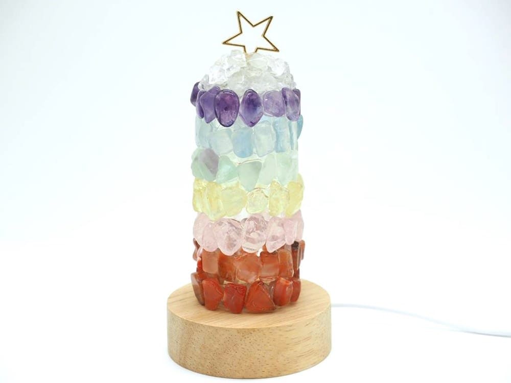 ベットサイドライト チャクラストーン USB ヒーリング 癒し