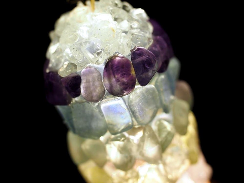 ベットサイドライト チャクラストーン USB ヒーリング 癒し