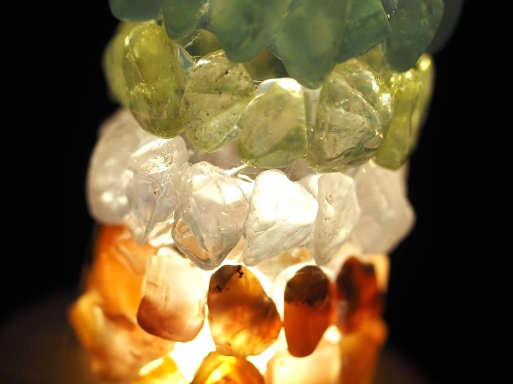 ベットサイドライト チャクラストーン USB ヒーリング 癒し